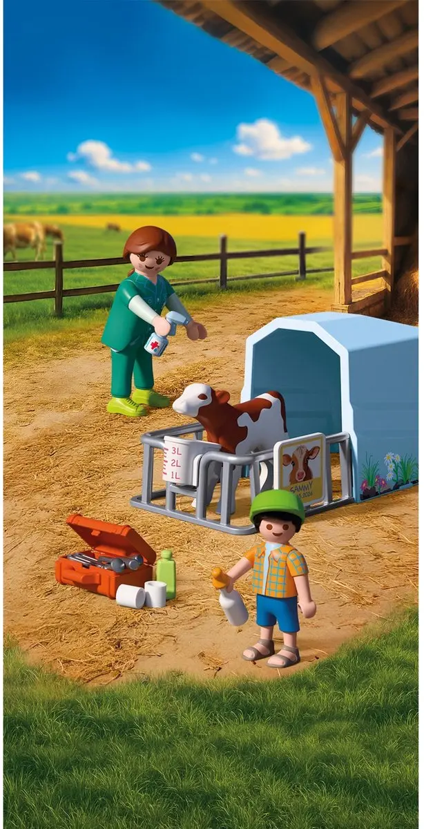 Playmobil Country Dierenarts op het Platteland 72167 - Meerkleurig