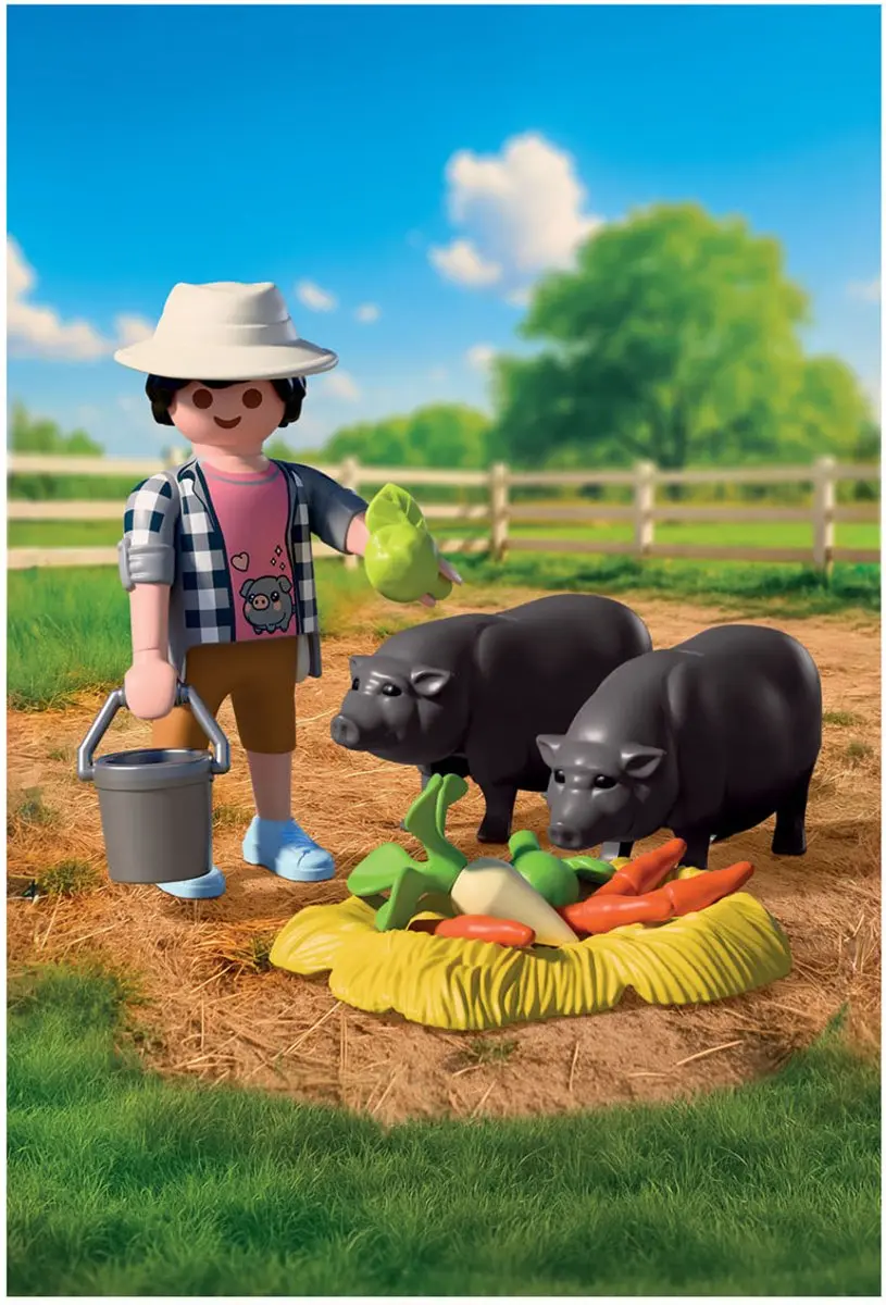 Playmobil Boer met Hangbuikzwijn 72171 - afbeelding 5 van 6