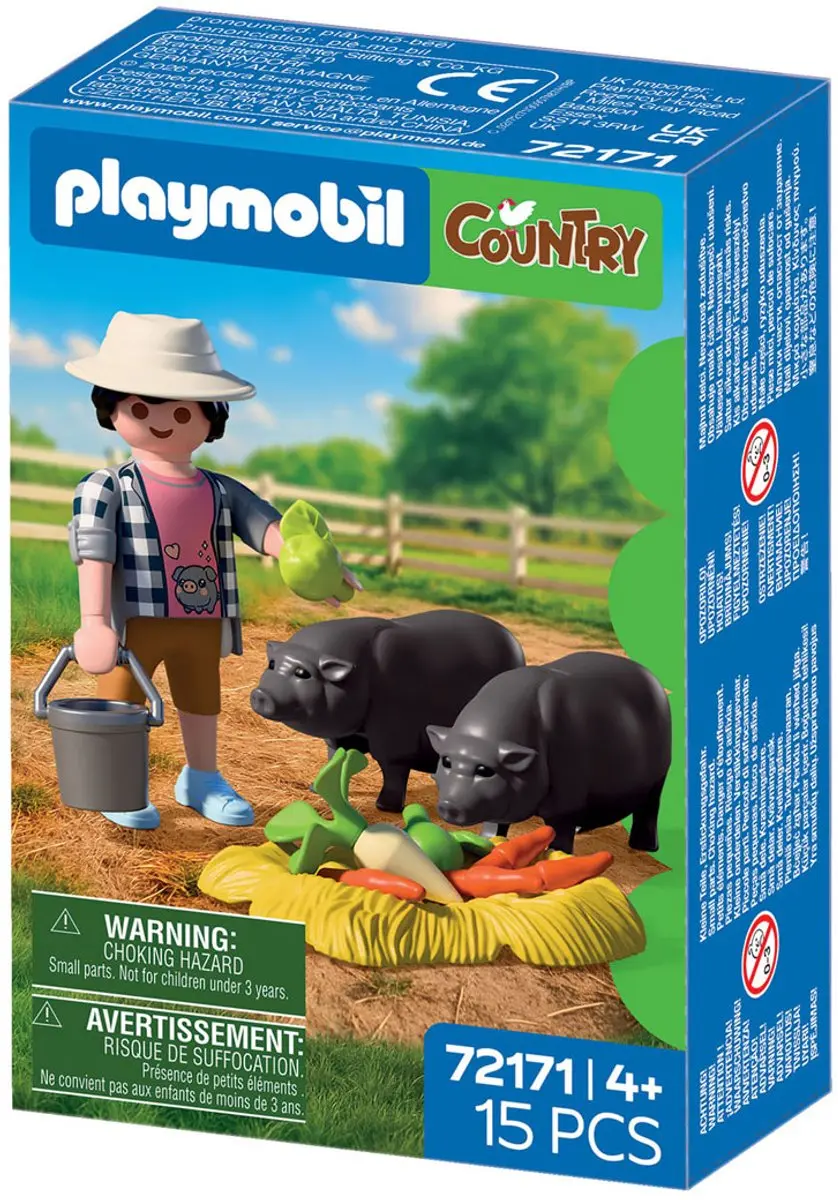Playmobil Boer met Hangbuikzwijn 72171 - afbeelding 6 van 6