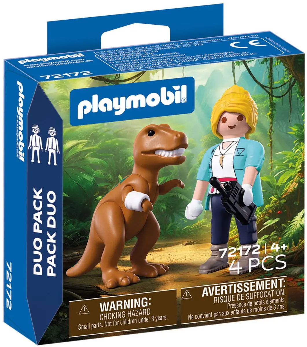 Playmobil DuoPack T-Rex met Onderzoeker 72172
