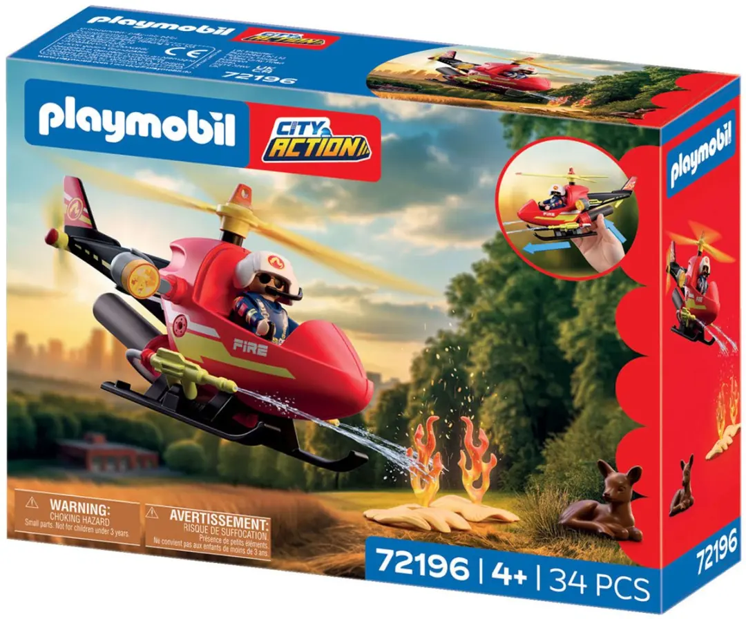 Playmobil 72196 Helikopter - Multi kleuren - afbeelding 4 van 5
