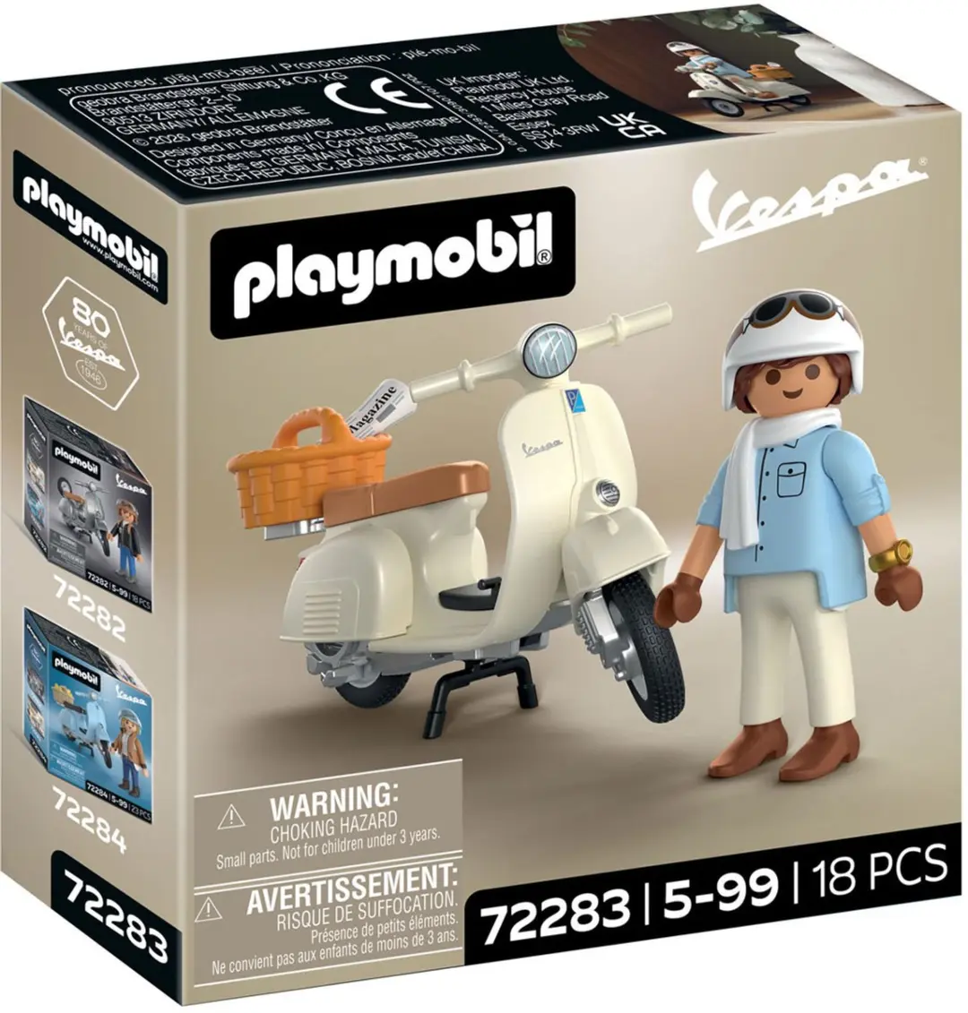 Playmobil 80 Jaar Vespa Klassieke Stijl P-72283