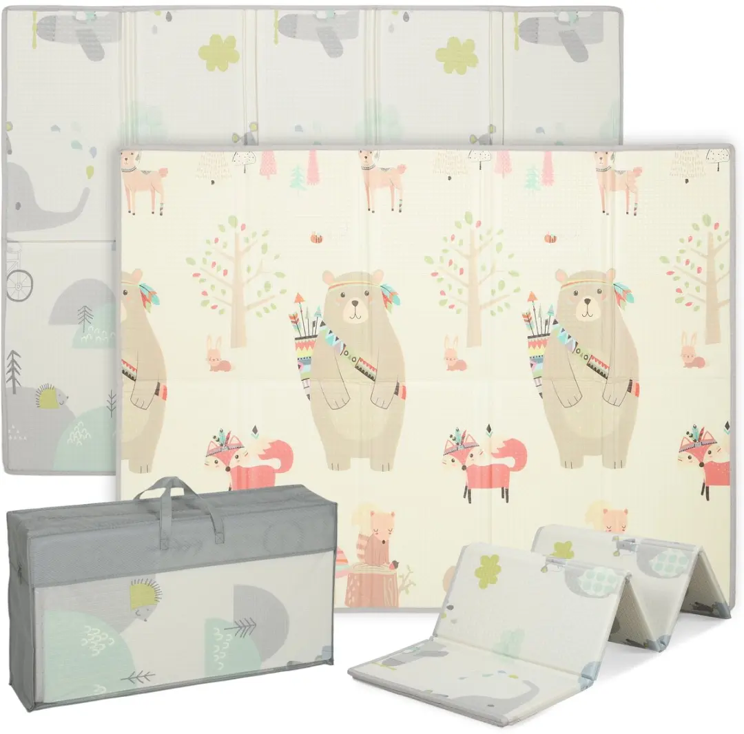 AIYAPLAY Speelmat voor Kinderen XPE, PE 200L x 150B x 1,5H cm Meerkleurig - afbeelding 2 van 2