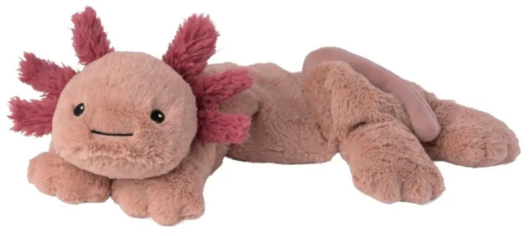 Warmies Warmtesjaal Axolotl 40cm