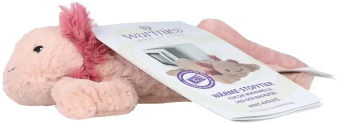 Warmies Warmtesjaal Axolotl 40cm