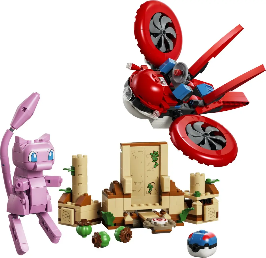 LEGO Pokémon SMART Play Dronezoektocht Mew 72161 - afbeelding 5 van 6