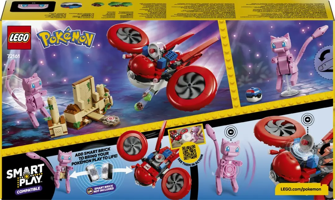 LEGO Pokémon SMART Play Dronezoektocht Mew 72161 - afbeelding 2 van 6