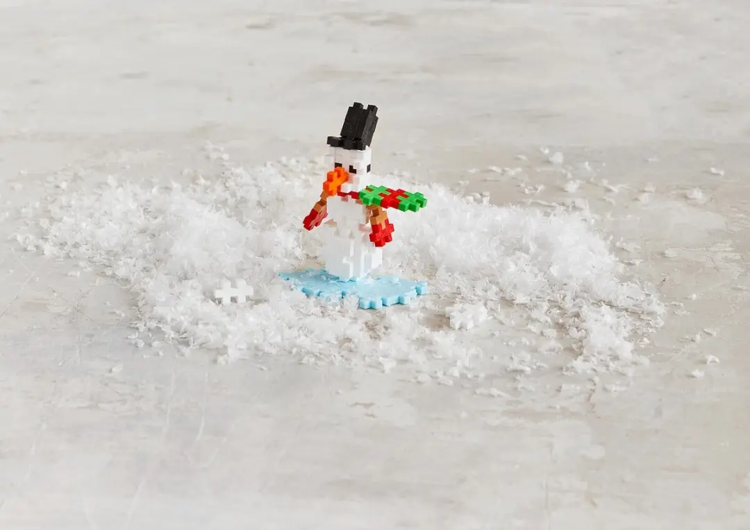 Plus-Plus Snowman Bouwset 100 Stuks - 4381