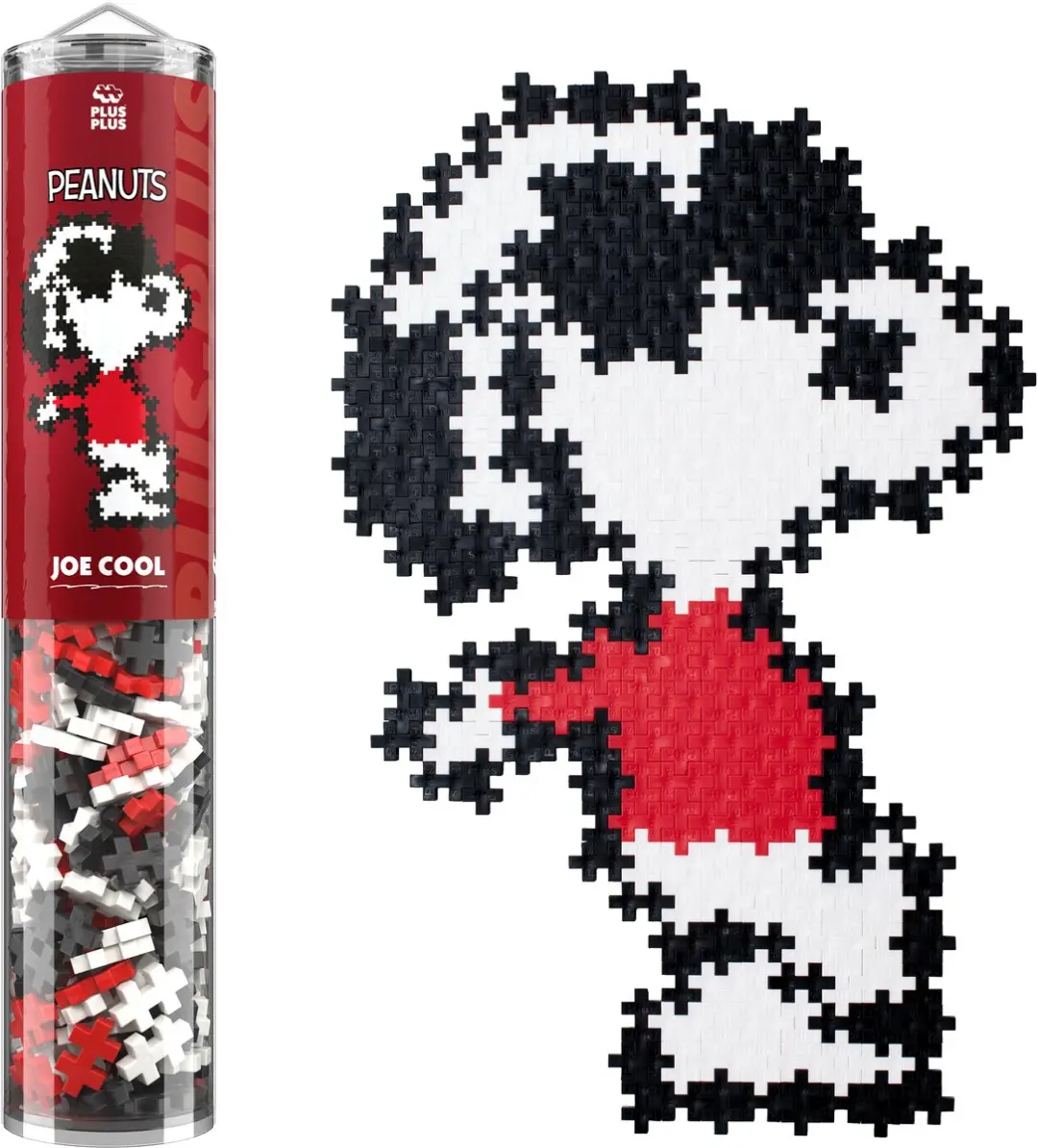 Plus-Plus Puzzle by Number Joe Cool Snoopy 275 Stuks