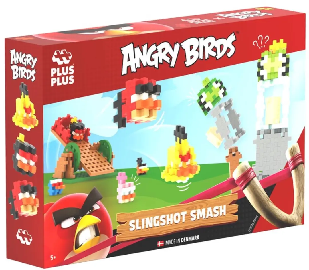 Plus-Plus Angry Birds Slingshot Smash 300 Bouwstenen