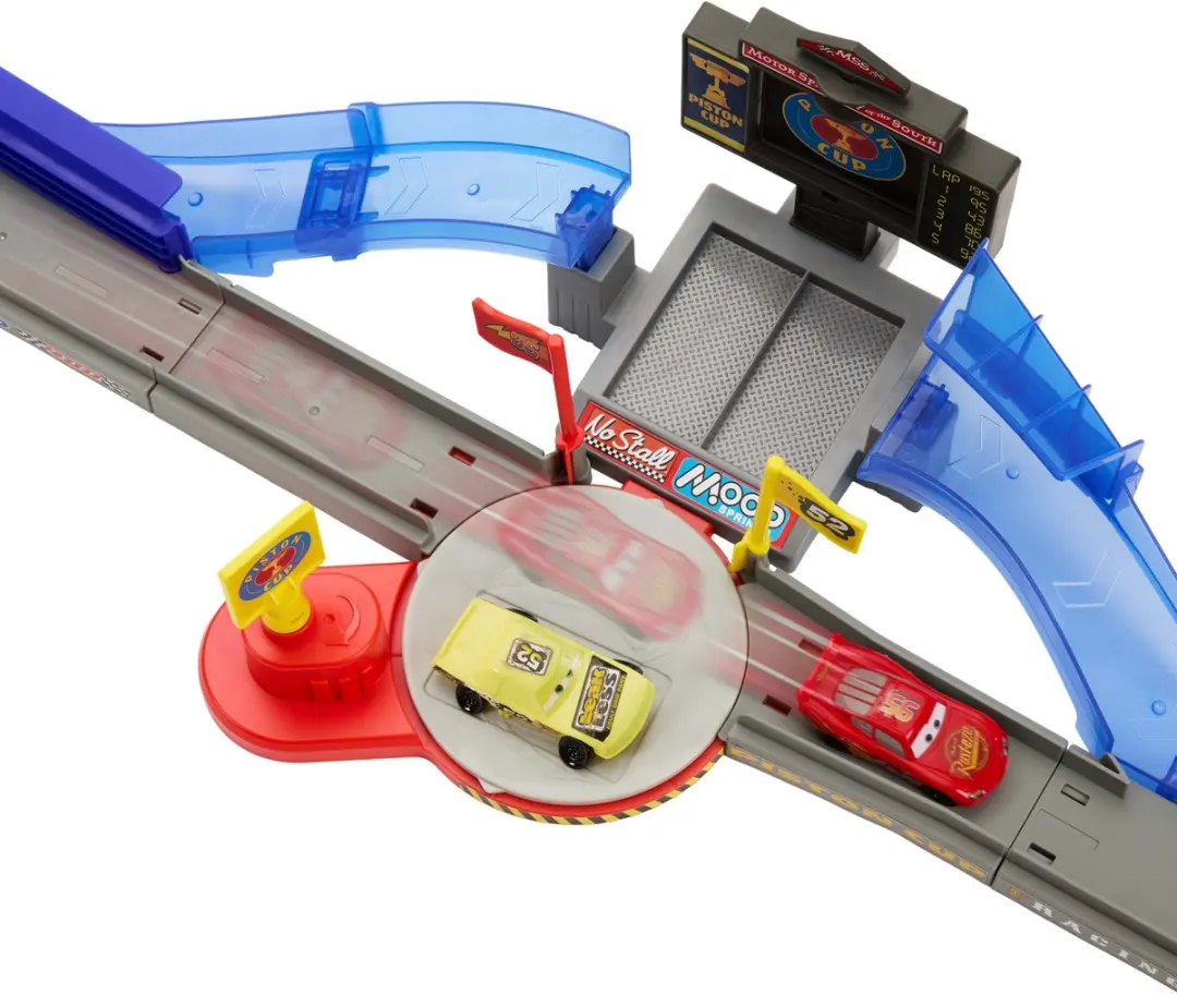 Mattel Disney Cars Piston Cup Stuntbaan Speelset JHL42 - Meerkleurig