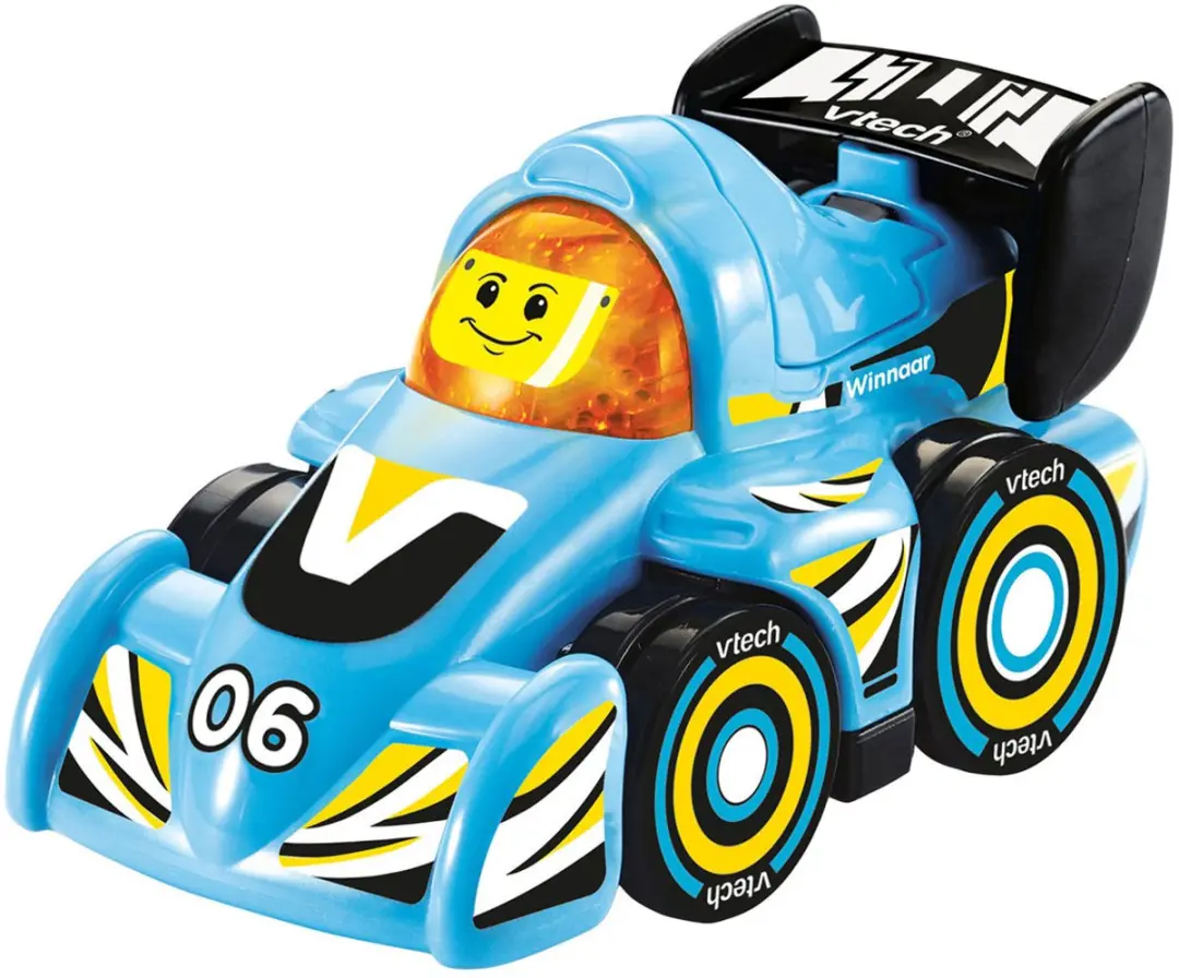VTech Toet Toet Auto's Willem Lichtblauw - 80-583652 - afbeelding 3 van 6