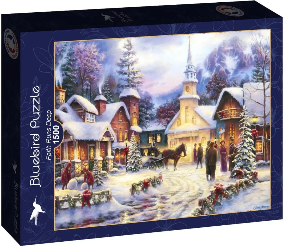 Bluebird Puzzle Faith Runs Deep 1500 Stuks - 90521