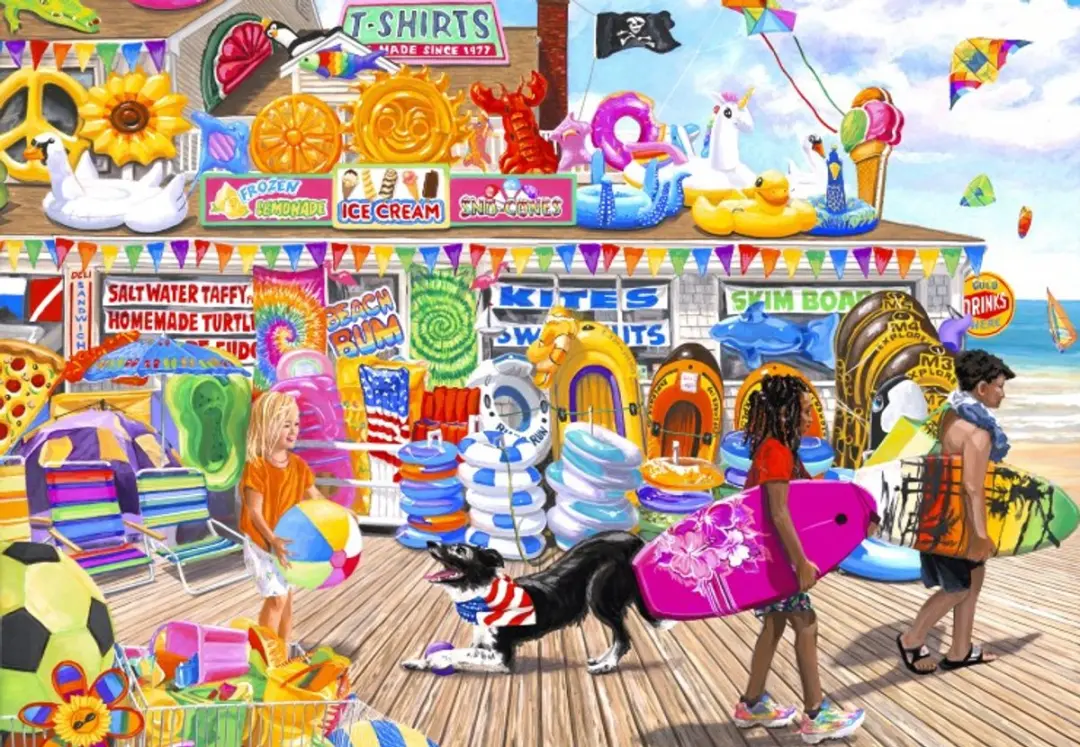 Bluebird Puzzle legpuzzel Beach Shop