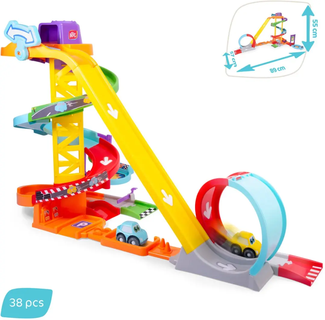 Dickie Racebaan ABC Speelset