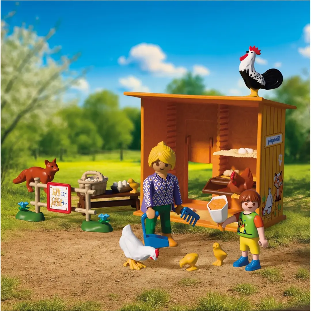 Playmobil Country Kippenhok 72168 - Meerkleurig