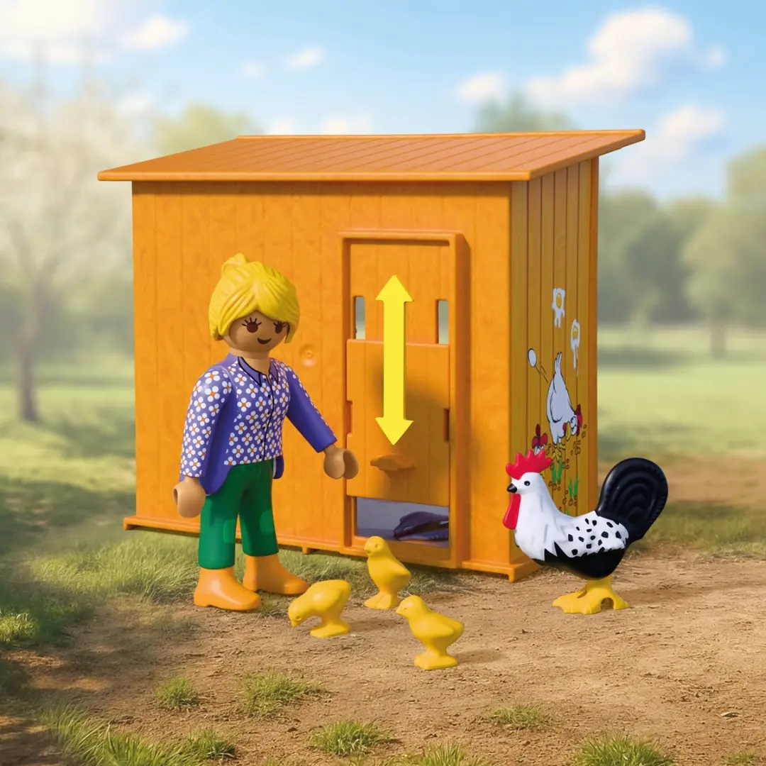 Playmobil Country Kippenhok 72168 - Meerkleurig