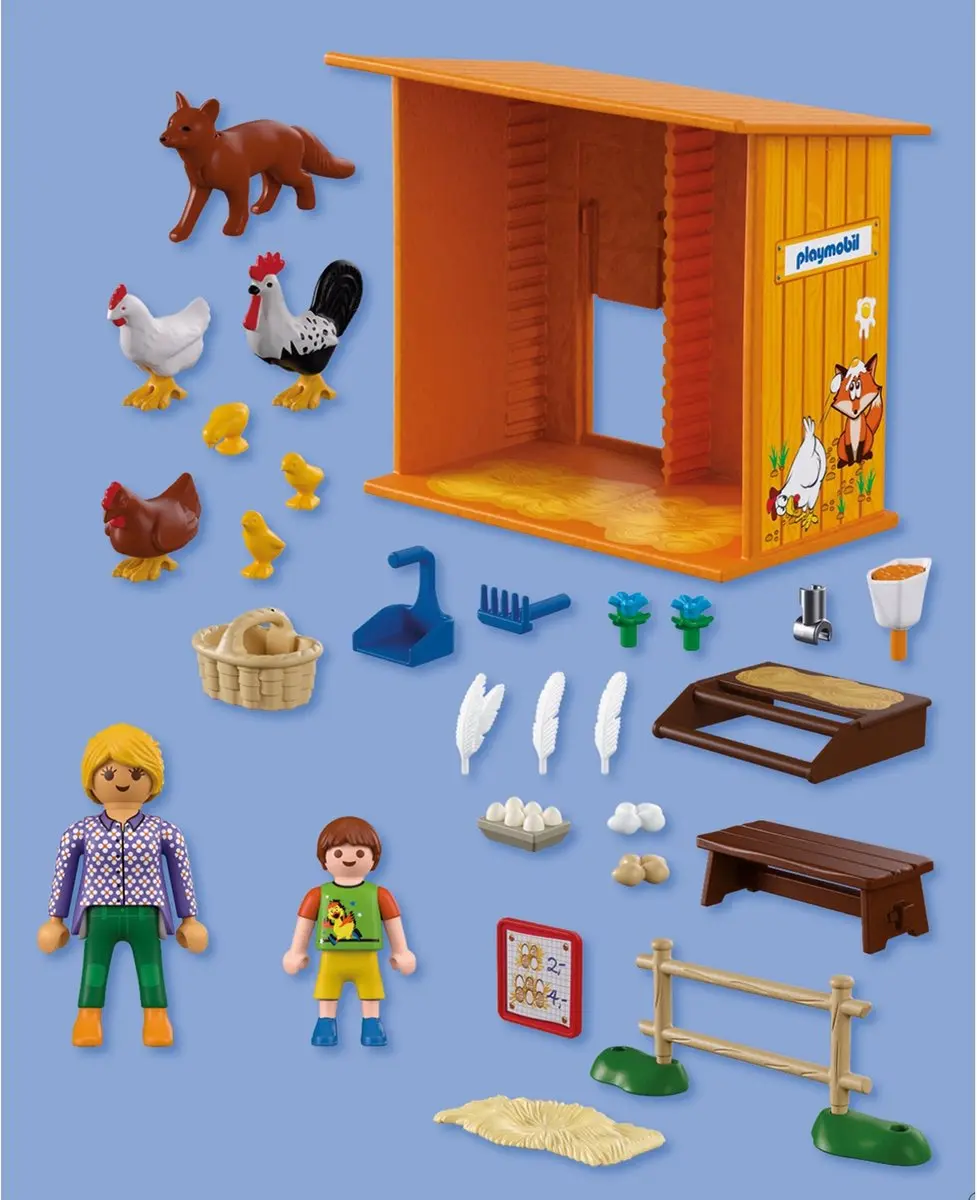 Playmobil Country Kippenhok 72168 - Meerkleurig