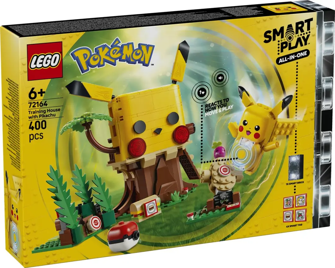 LEGO Pokémon SMART Play Trainingshuis 72164 - 400 Stukken - afbeelding 6 van 6