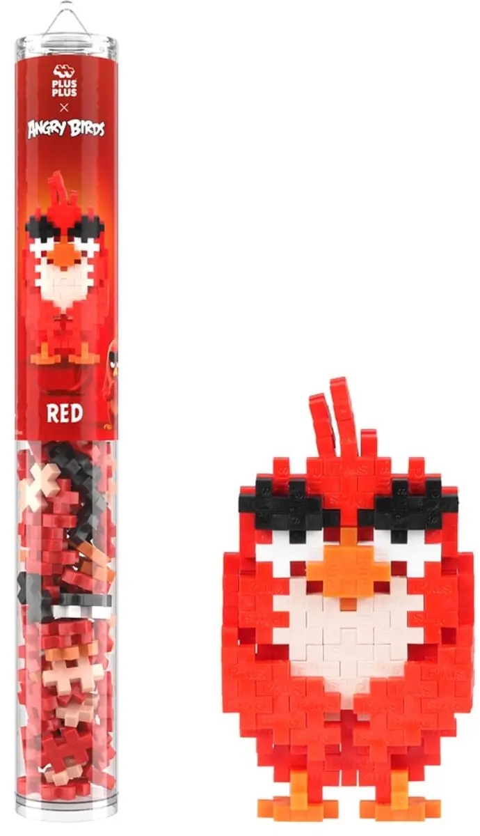Plus-Plus Angry Birds Red Bouwset 110 Stuks
