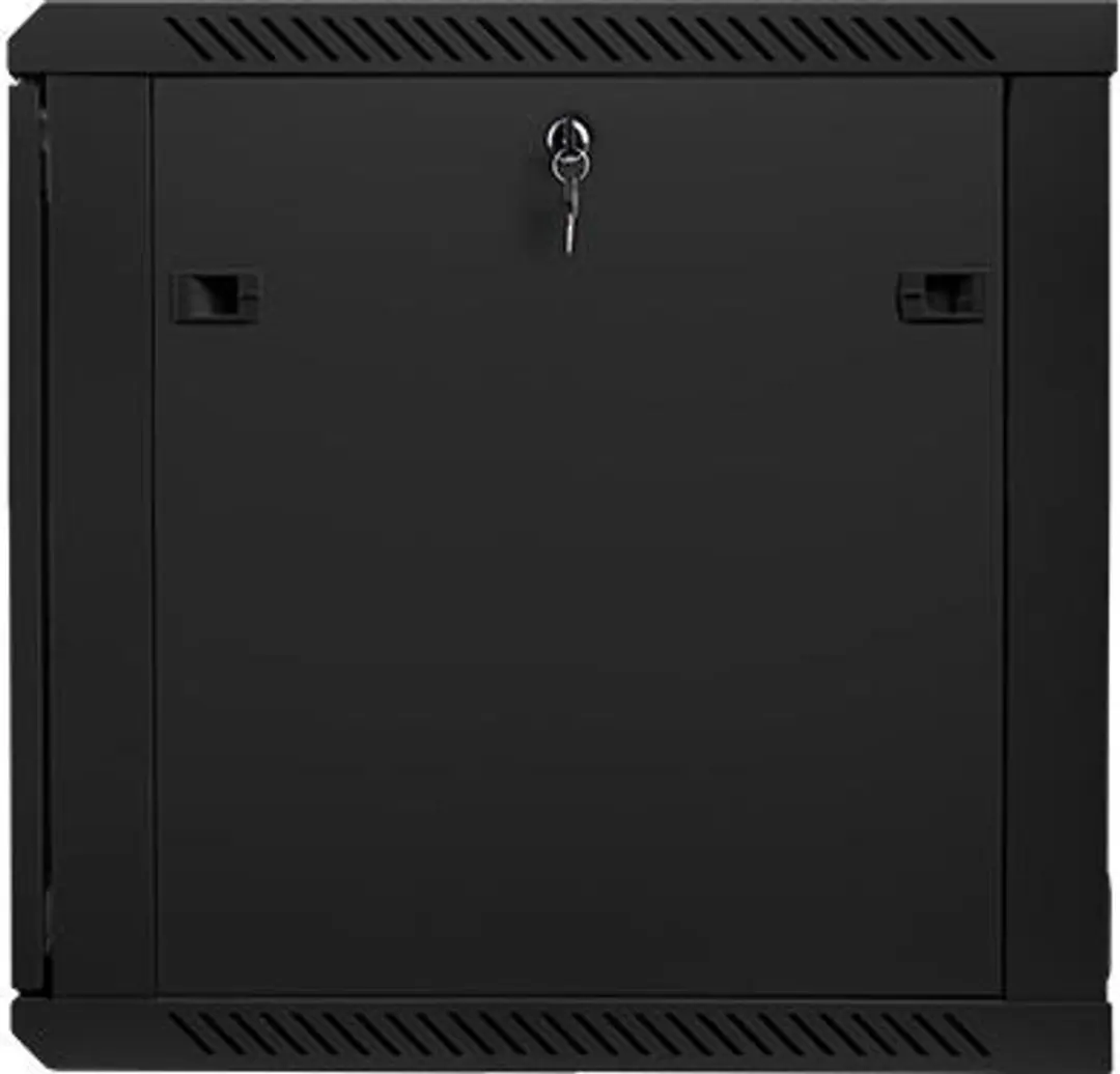 Lanberg Wandrackkast 19 12U - 600x600mm Transparent - afbeelding 3 van 6