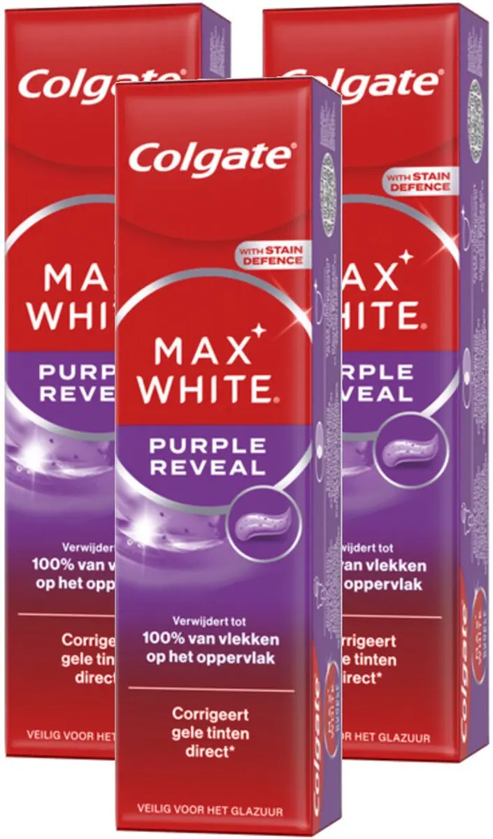 Colgate Max White Purple Reveal