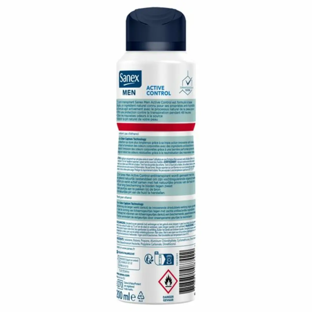 Sanex Deodorant Spray Men Active Control