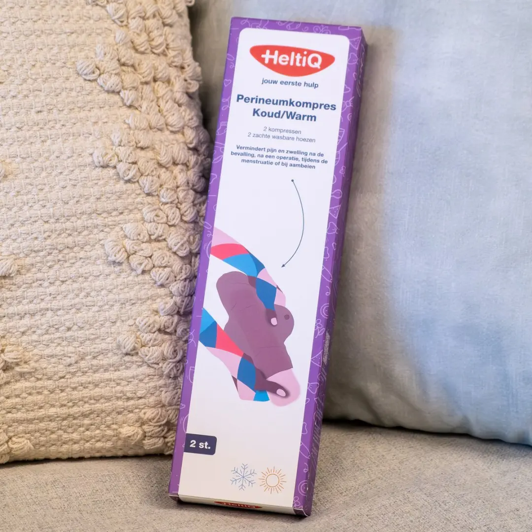 HeltiQ Perineumkompres - 2 Stuks - afbeelding 2 van 3