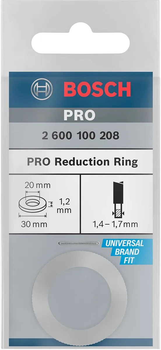 Bosch Professional Reduceerring 30x20x1,2mm - Metaal - afbeelding 4 van 5