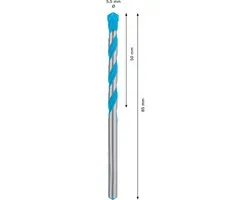 Bosch Professional CYL-9 MultiConstruction Boor 5,5mm x 50mm