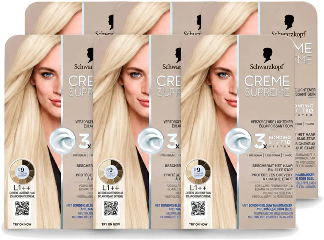 6 x Schwarzkopf
