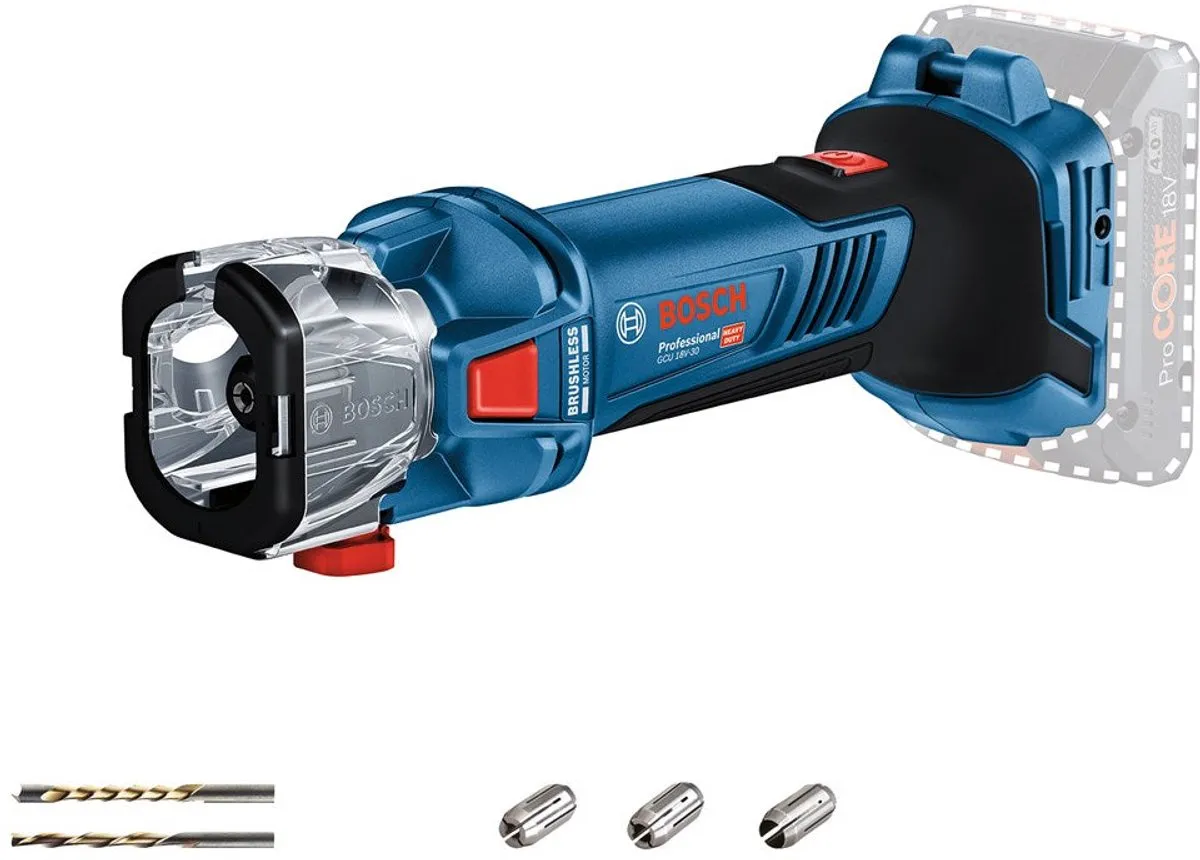 Bosch Professional GCU 18V-30 Gipsfrees - 1 Stuks