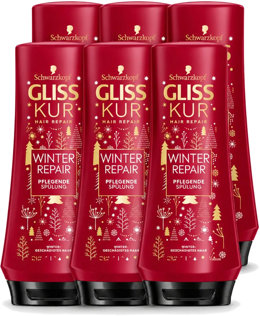 6 x Gliss-Kur