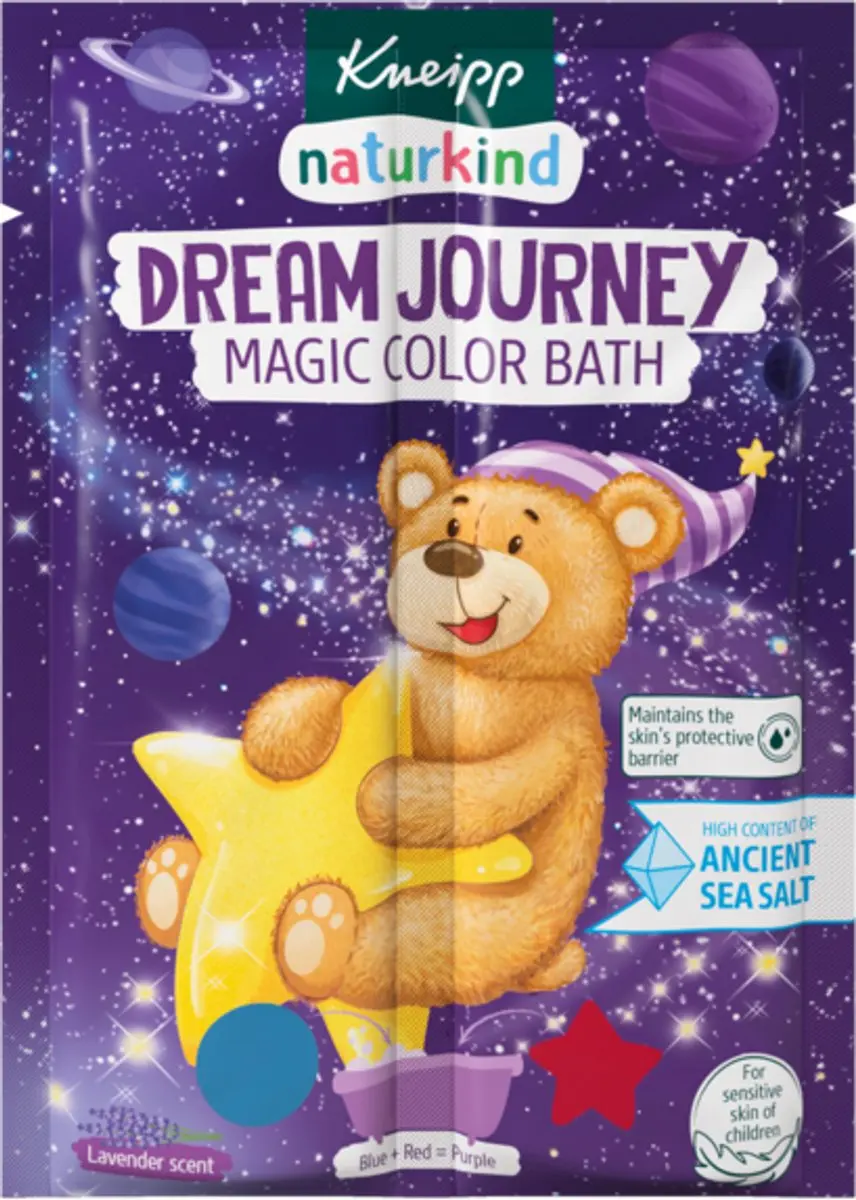 Kneipp Kids Badkristallen Toverbad Droomreis (2 x 20 gr)