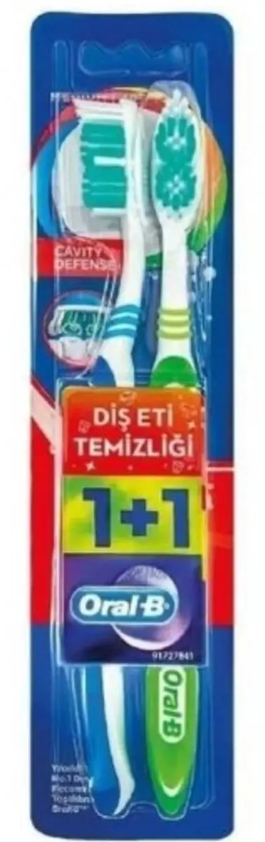 Oral-B Tandenborstel Cavity Medium 2 stuks