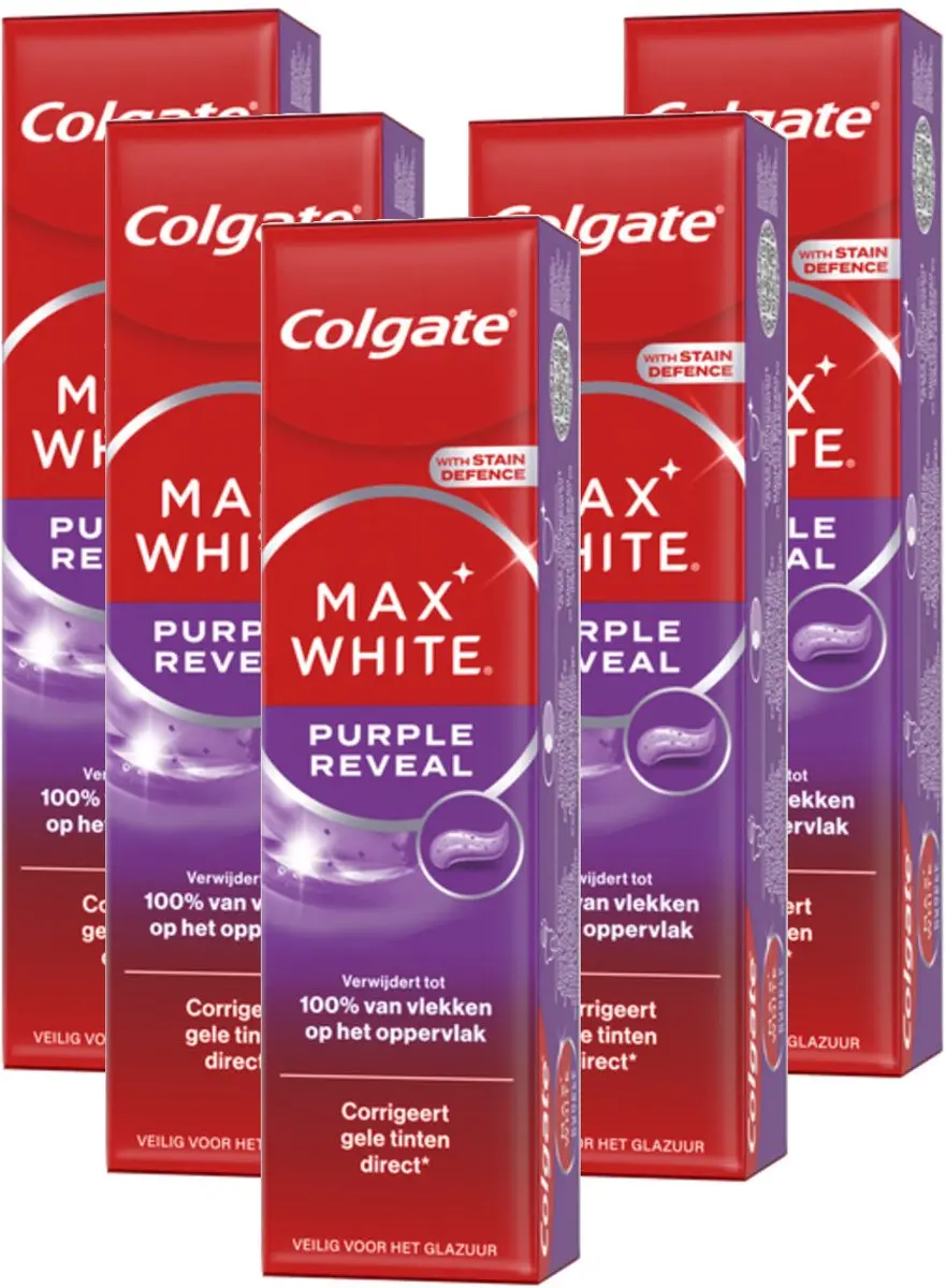 Colgate Max White Purple Reveal