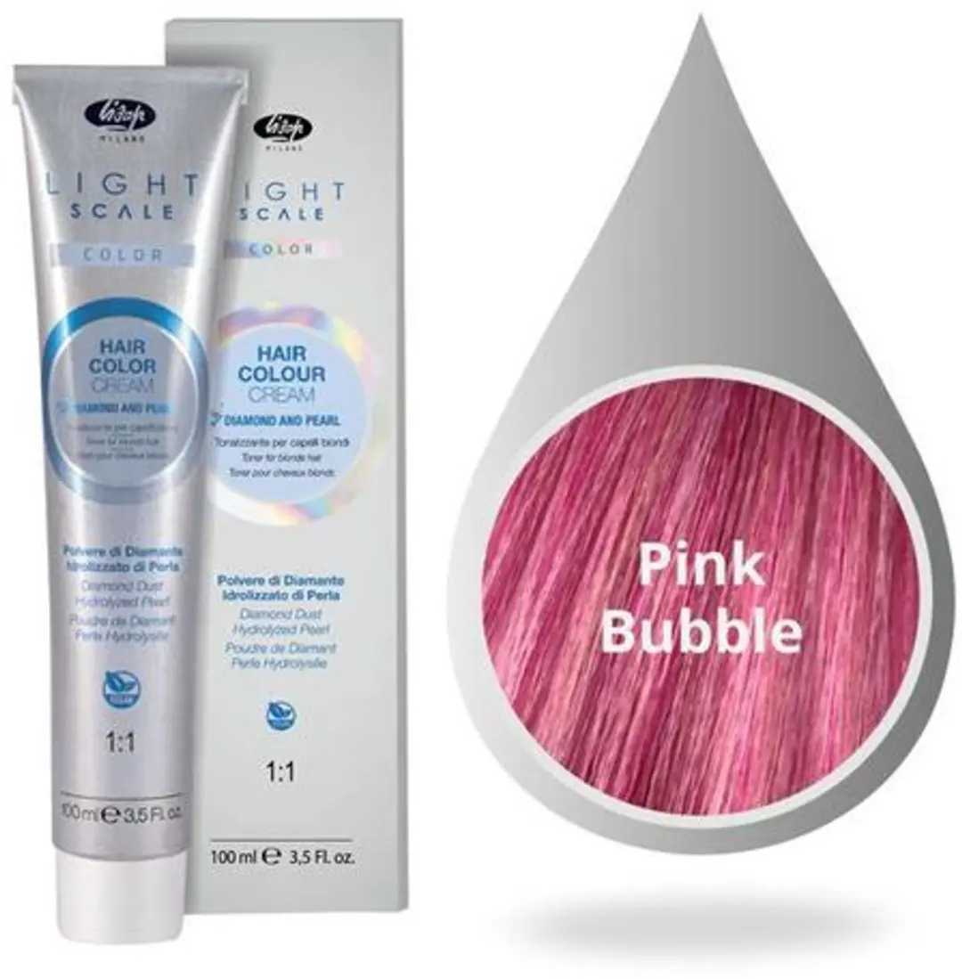Lisap Light Scale Color Pink Bubble 100ml Permanent Haarkleuring