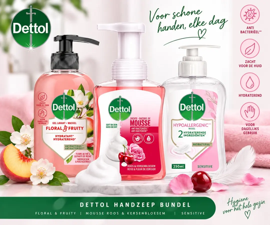 Dettol Handzeep Variatiebundel