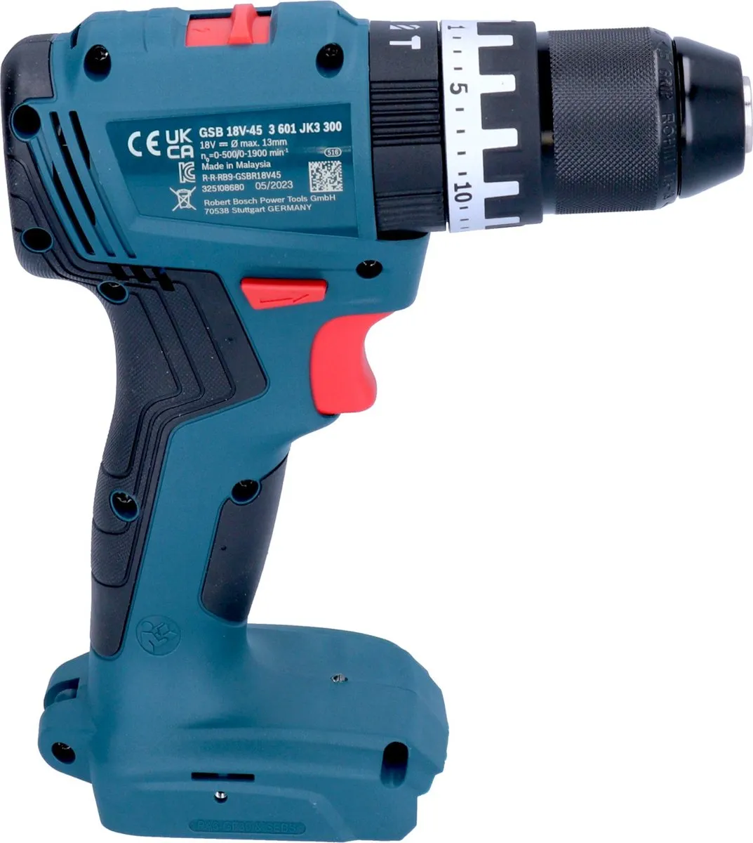 Bosch Professional GSB 18V-45 Schroefklopboormachine - 45 Niveaus
