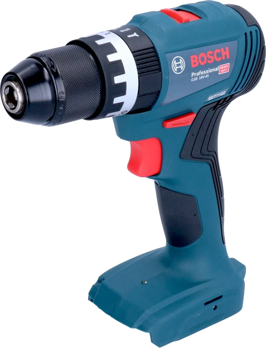Bosch Professional GSB 18V-45 Schroefklopboormachine - 45 Niveaus