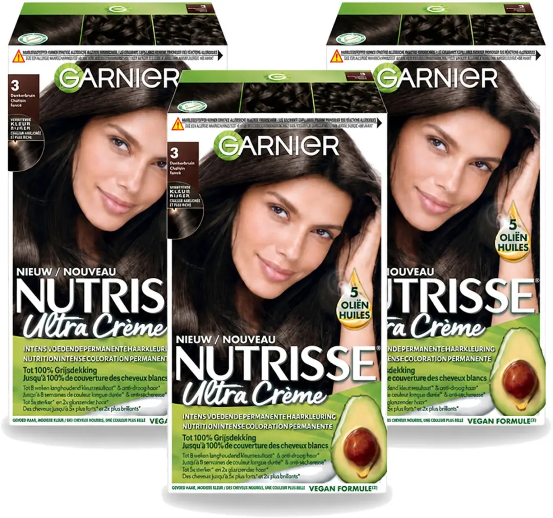 3 x Garnier