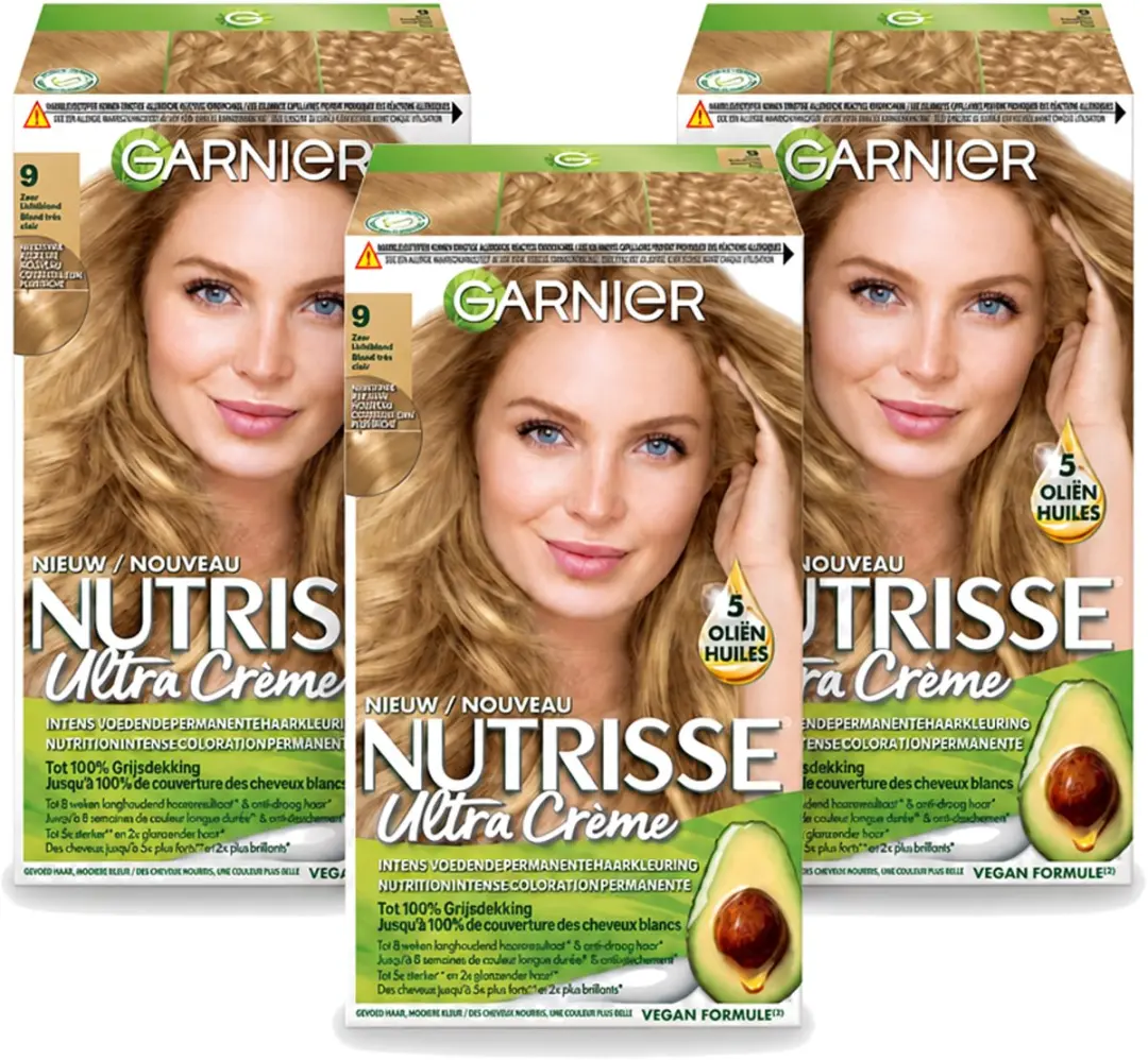 3 x Garnier