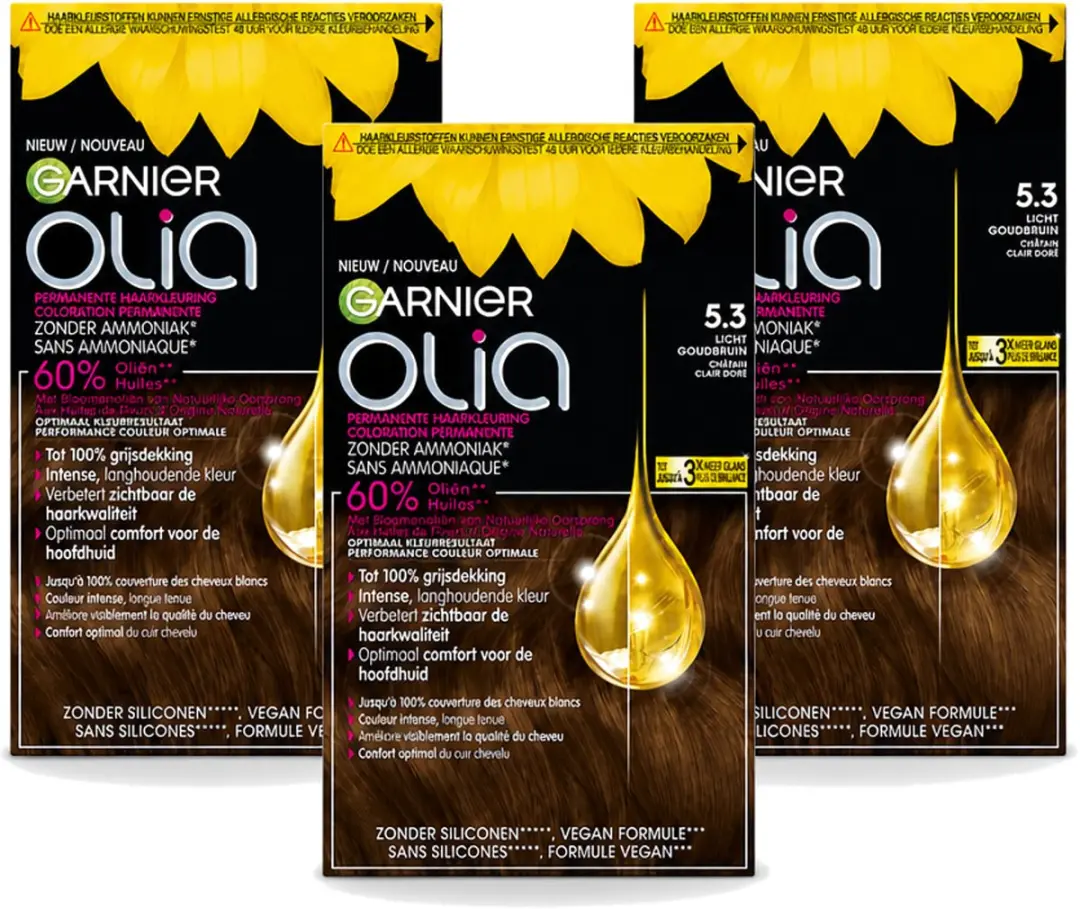 3 x Garnier