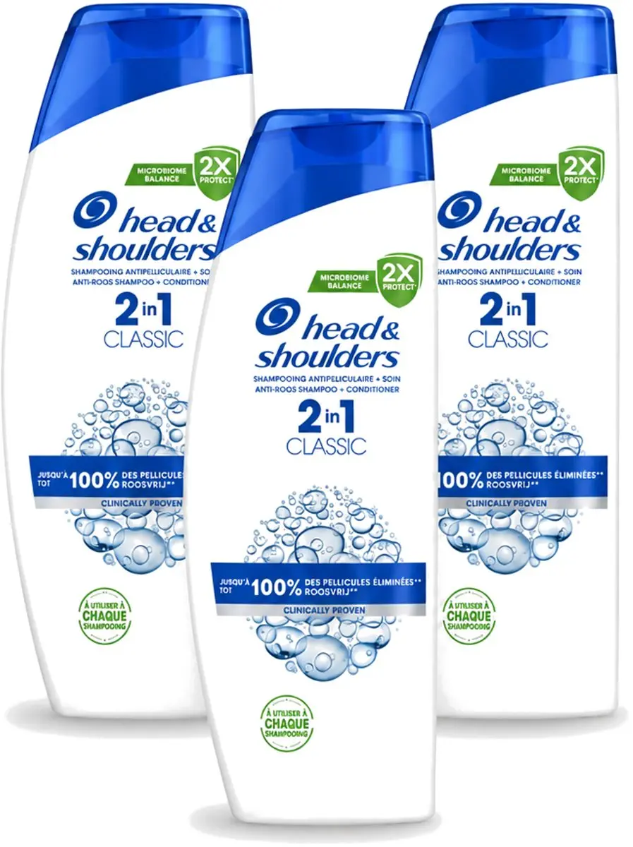 3 x Head & Shoulders