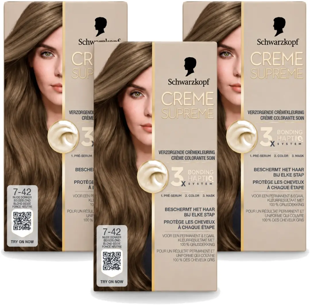 3 x Schwarzkopf