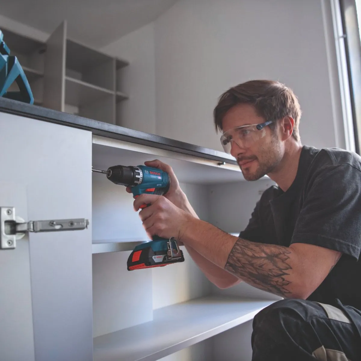Bosch Professional GSR 18V-45 Accu Schroefboormachine - 45 Niveaus