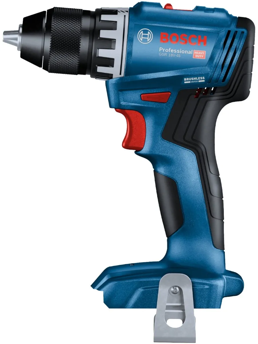 Bosch Professional GSR 18V-45 Accu Schroefboormachine - 45 Niveaus