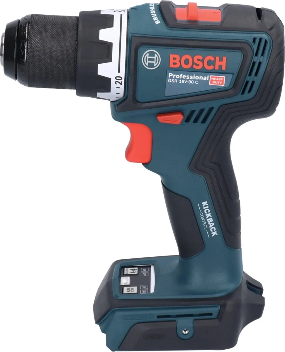 Bosch Professional GSR 18V-90 C Accu Schroefboormachine - 64 Instellingen - afbeelding 6 van 6