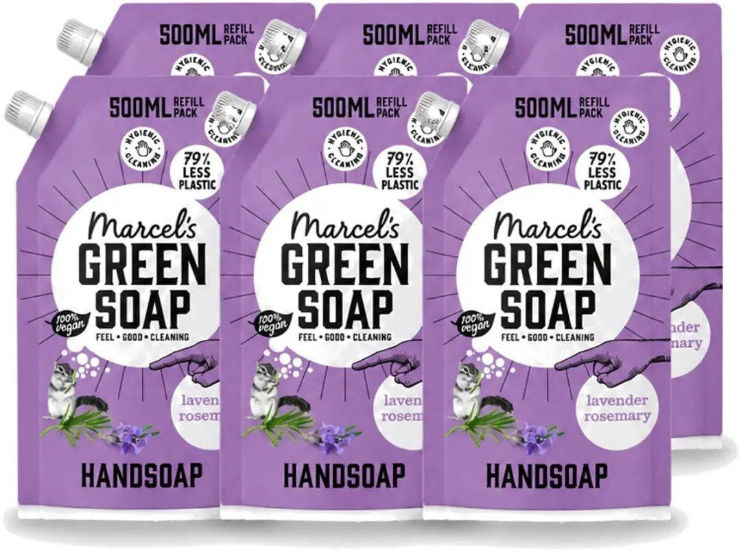 6 x Marcel’s Green Soap