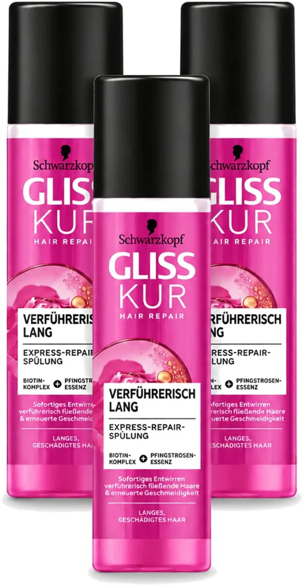 3 x Gliss-Kur